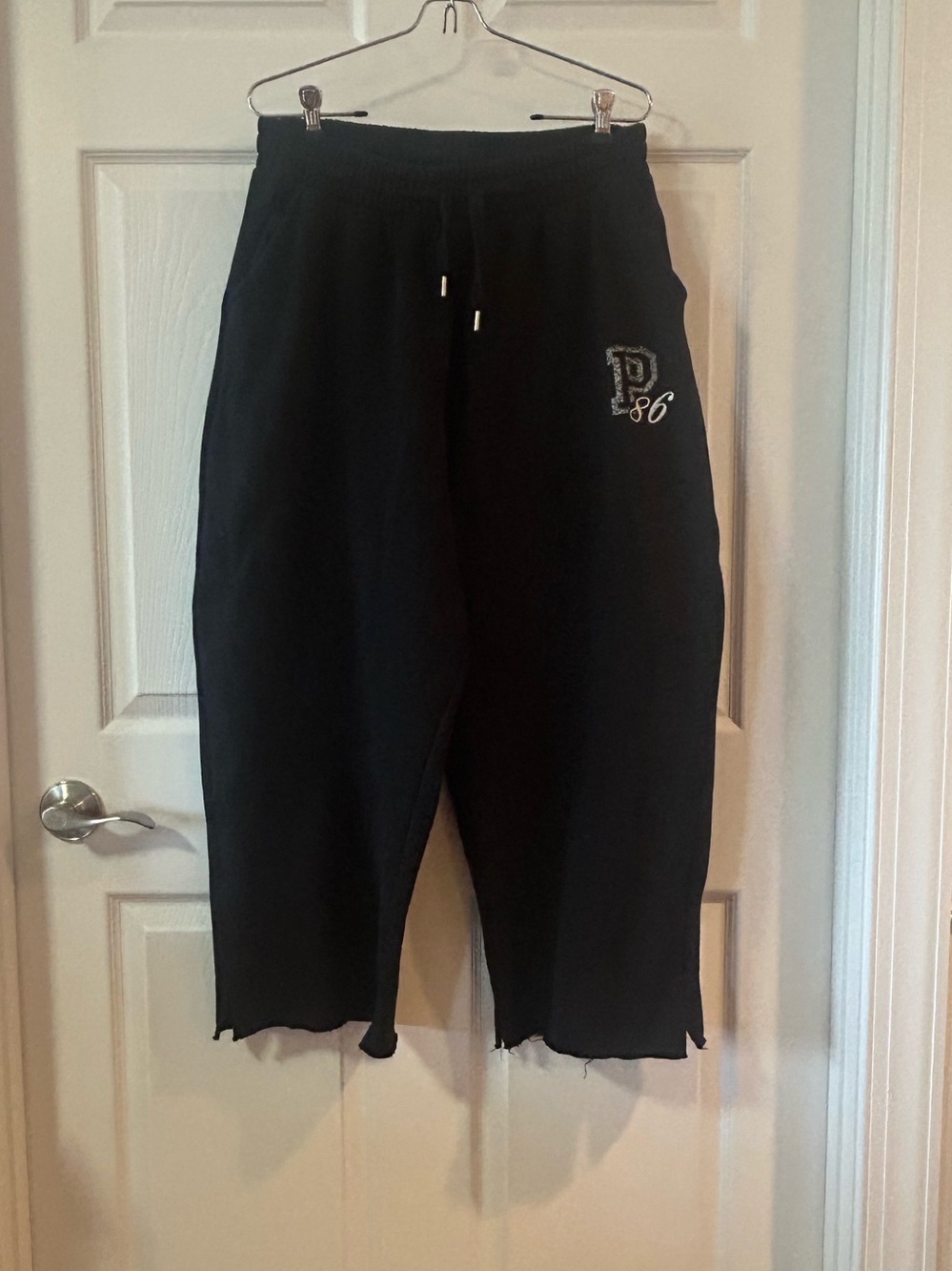 PINK Victoria's Secret Campus Fleece Wide-Leg Sweatpants
